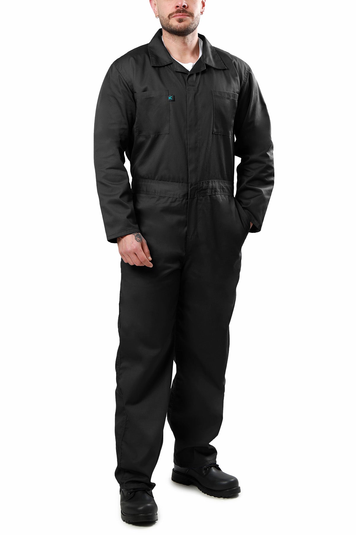 Kolossus Men's Long Sleeve Blended Coverall, KC03