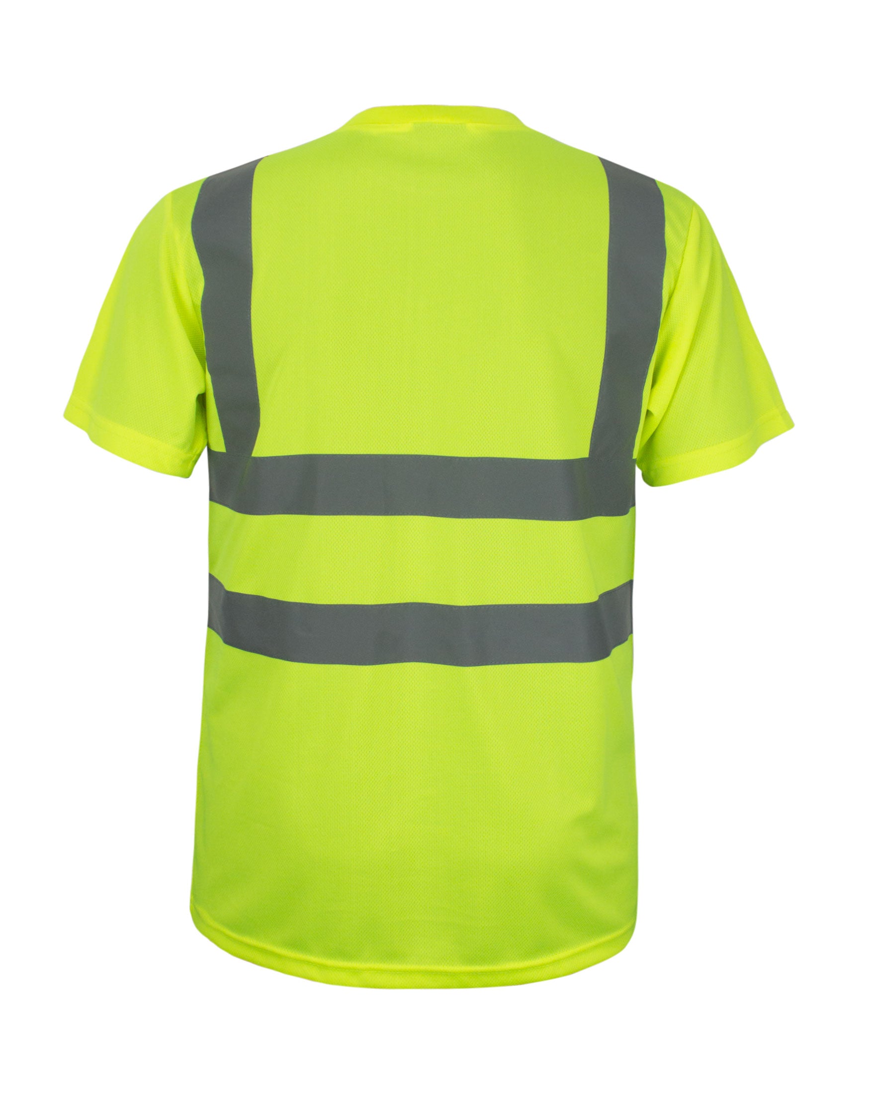 Kolossus AirFlex ANSI Class 2 High Visibility Short Sleeve Safety Shirt Yellow