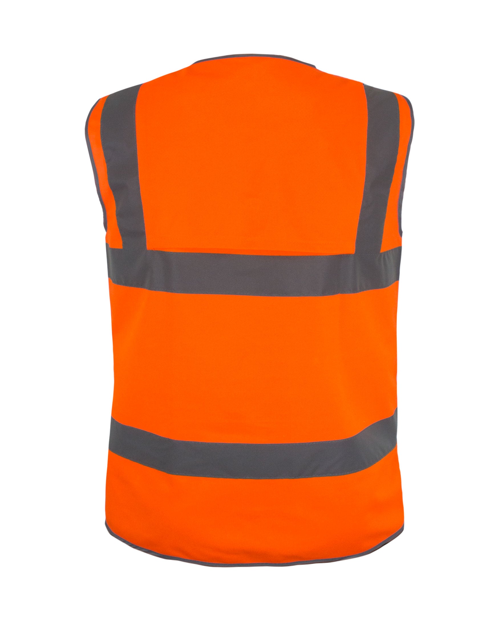 Kolossus Premium Hi-Vis Safety Vest | Frontal Pockets | Cool Dry Mesh Back | ANSI Class 2