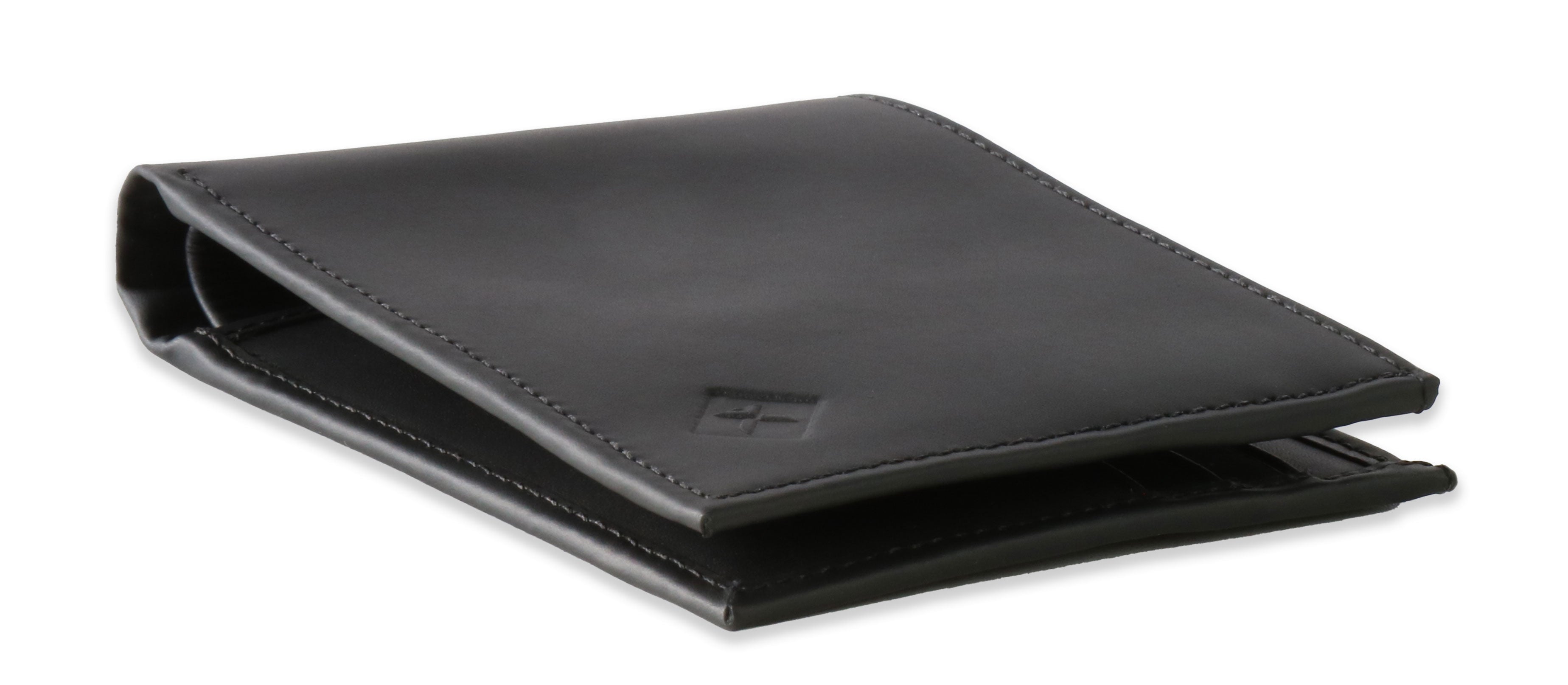 Kolossus Wallet for Men, Full Grain Leather, Minimalist Slim, RFID Blocking, Billfold with 6 Card Slots