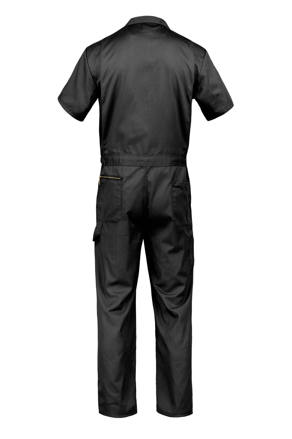 Kolossus Pro-Utility Cotton Blend Short Sleeve Coverall with Zip-Front Pockets, KC08