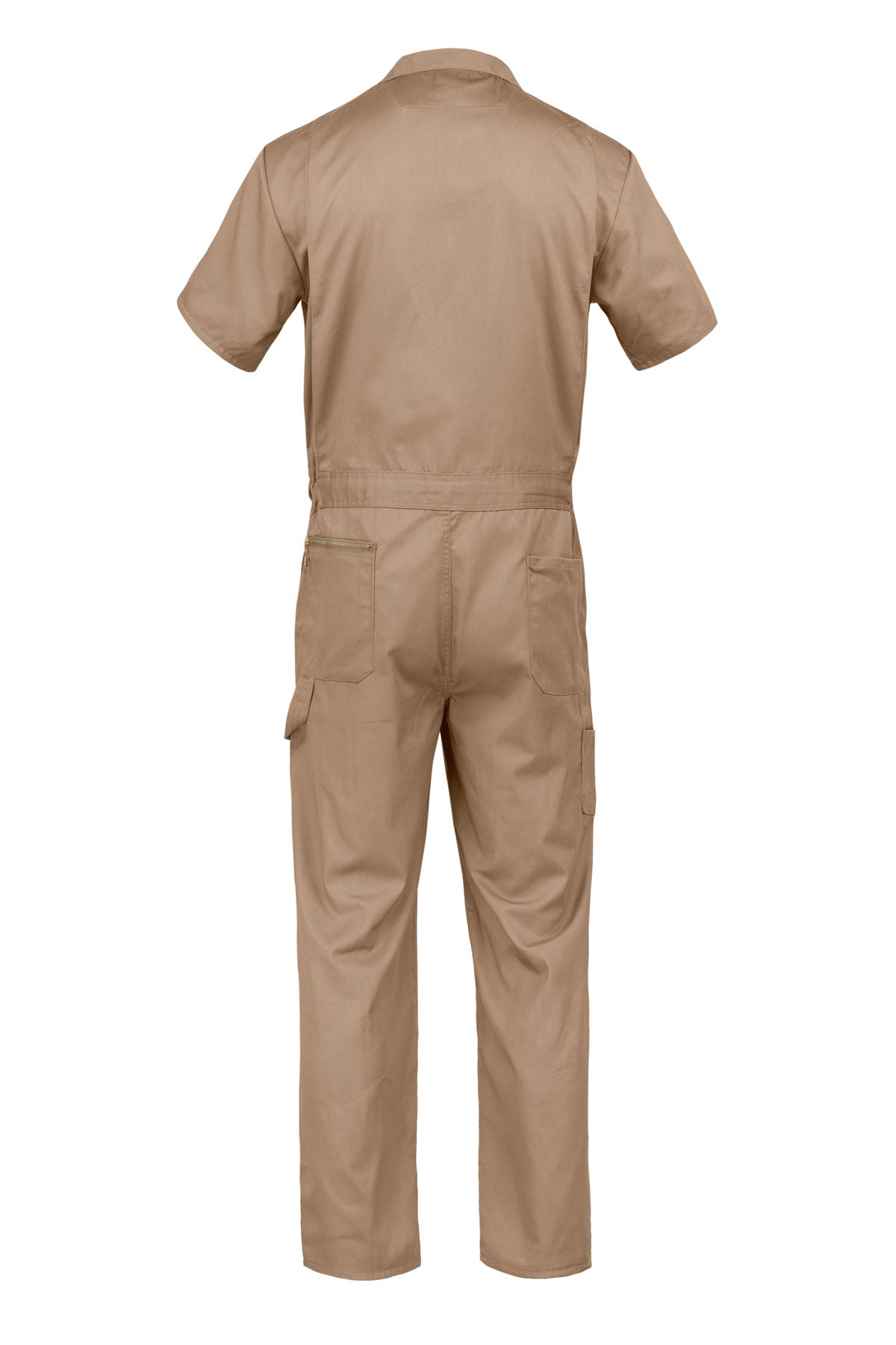Kolossus Pro-Utility Cotton Blend Short Sleeve Coverall with Zip-Front Pockets, KC08