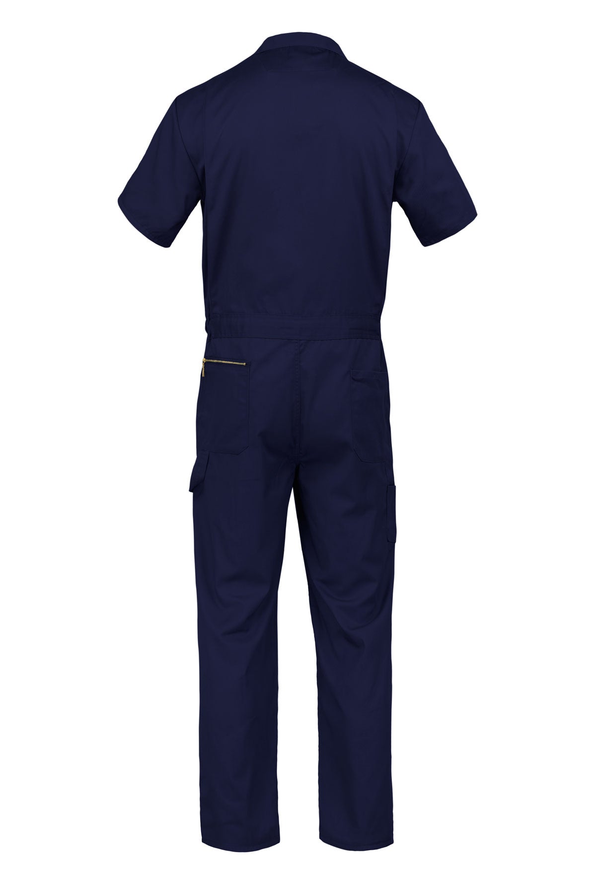 Kolossus Pro-Utility Cotton Blend Short Sleeve Coverall with Zip-Front Pockets, KC08