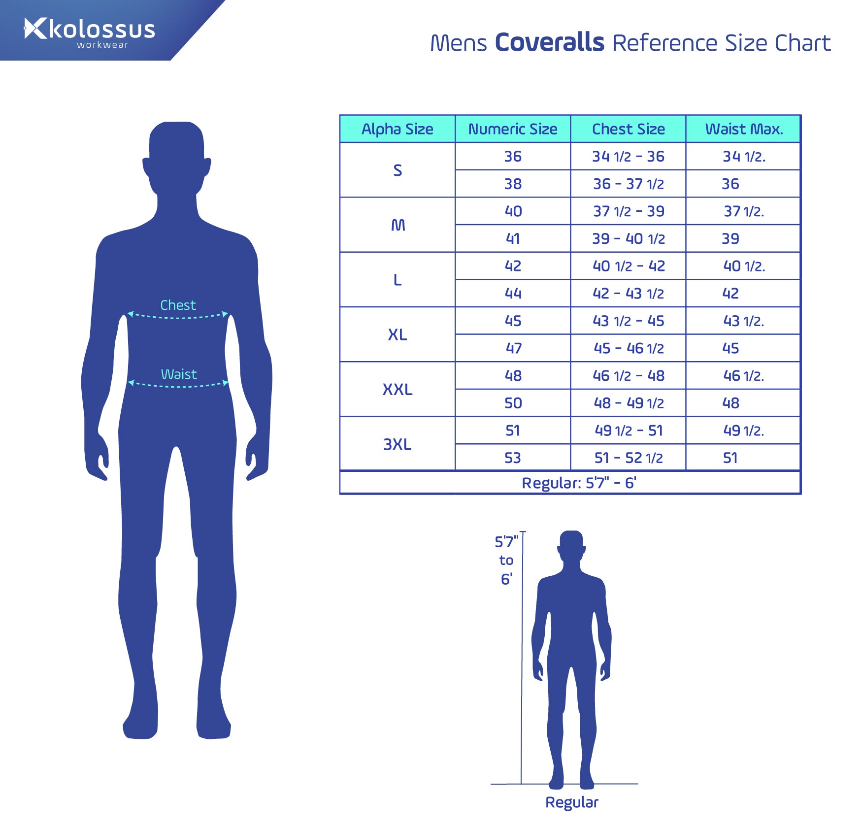 Kolossus Pro-Utility Cotton Blend Short Sleeve Coverall with Zip-Front Pockets, KC08