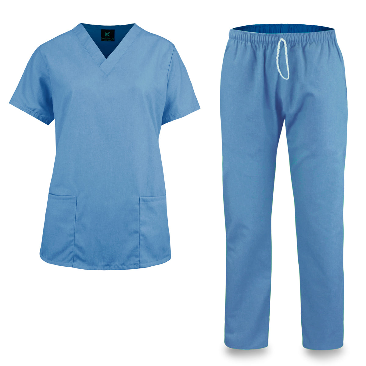 KM51M - Kolossus Women's Comfort Fit Medical Scrub Set – Kolossus Workwear